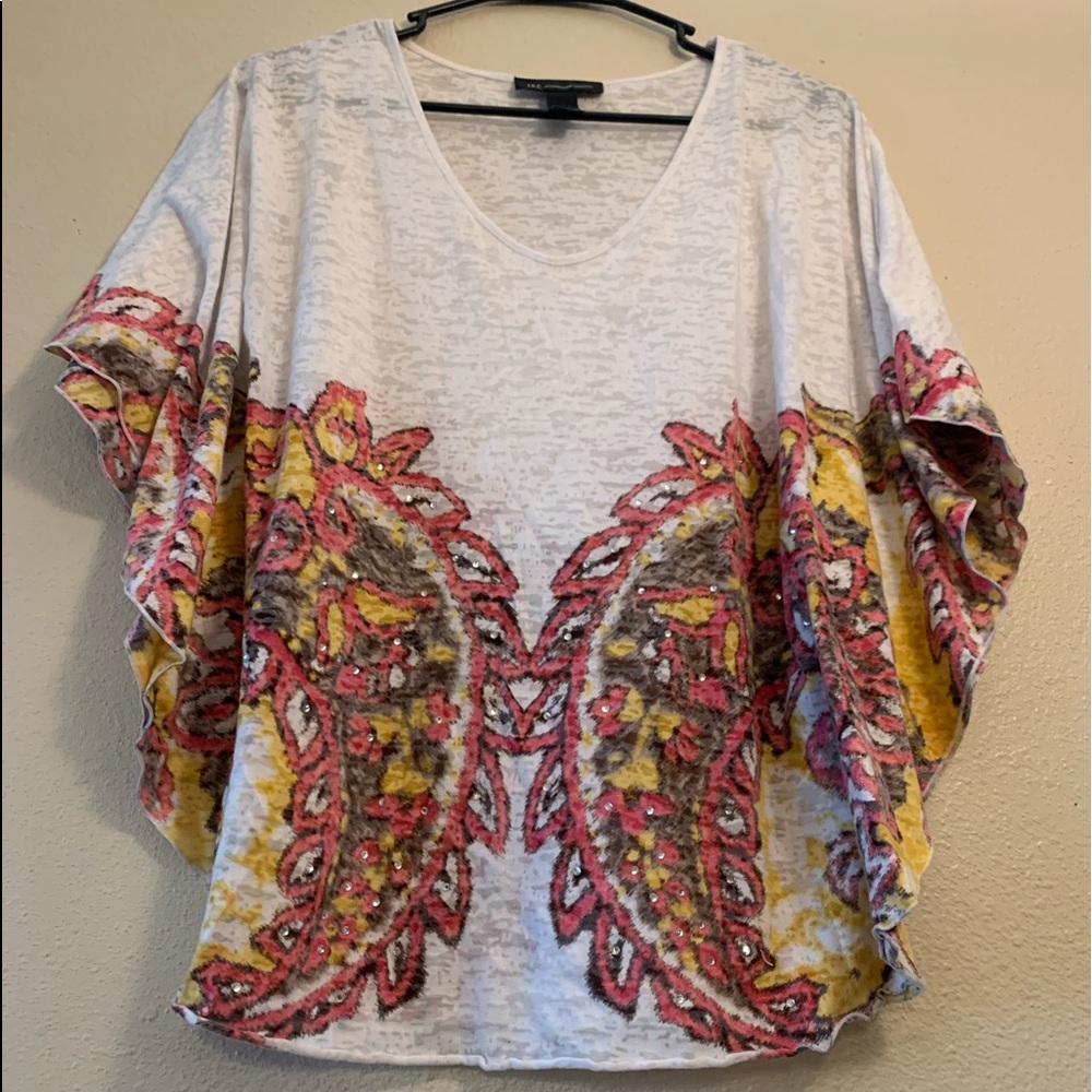 INC: Bright Flowy-Loose Fit Tee ( LAST DROP)